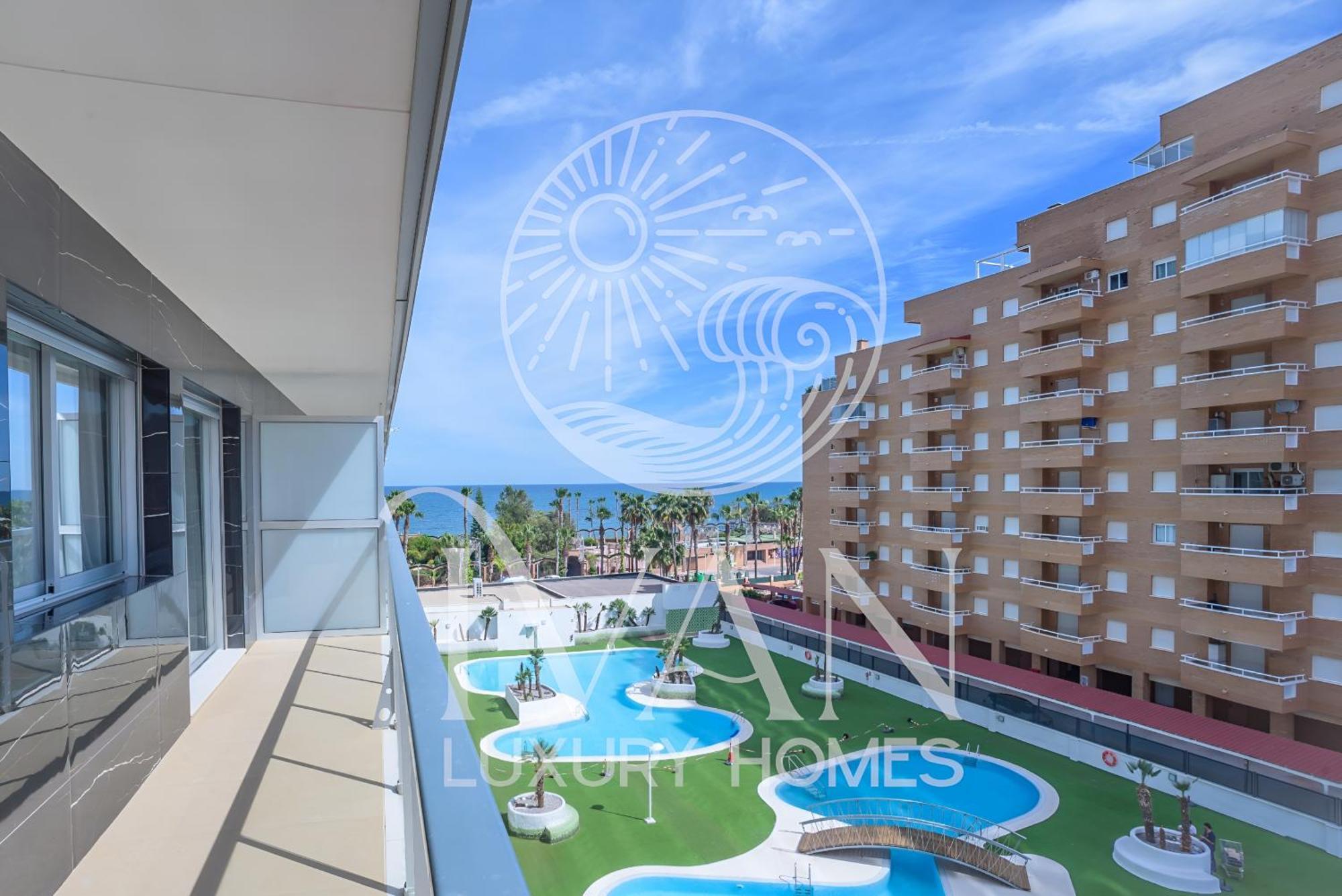 Casa Eveline Ivan Luxury Homes 3ªpta Sur 1ªlinea Oropesa del Mar Esterno foto